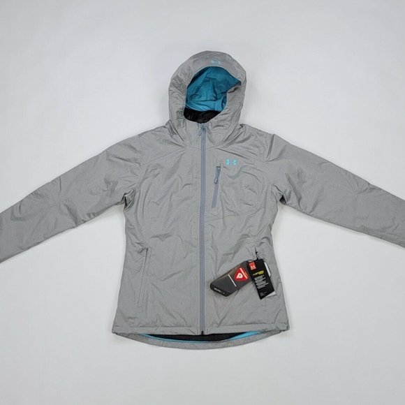 NWT $250 UNDER ARMOUR Women S Snow Snowboarding Skiing 3 in 1 Winter Jacket - Picture 8 of 15